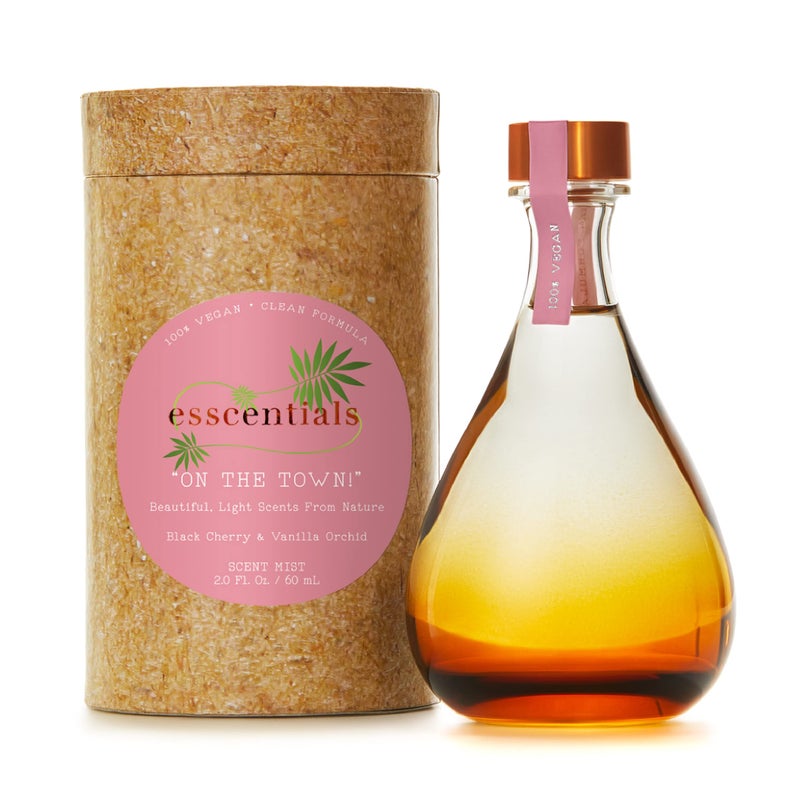 ESSCENTIALS On The Town Fragrance Mist - Beautiful and Light Spray Fragrance from Nature - Vegan and Non-Toxic Mist Featuring Notes of BlackCherry and Vanilla Orchid - 2.0 Oz / 60ml - Image 2